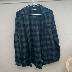 Hollister Size M Boyfriend fit flannel
